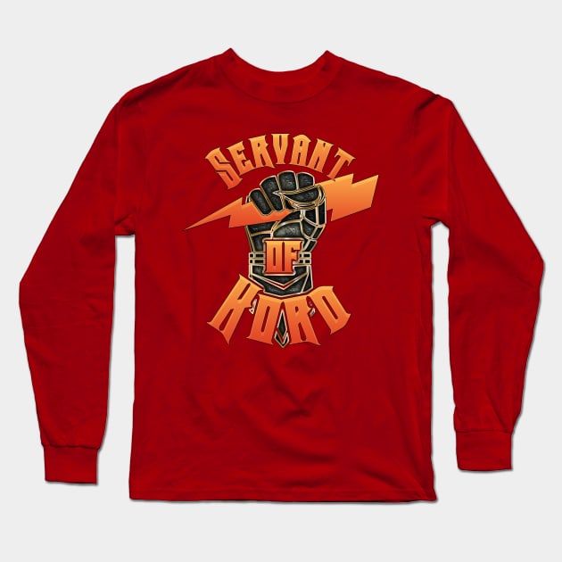 Servant of Kord Long Sleeve T-Shirt by KennefRiggles